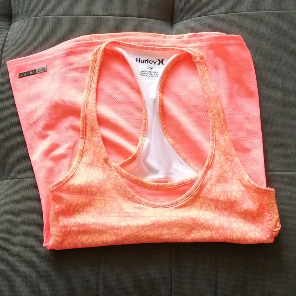 Hurley x Nike dri fit tank top.